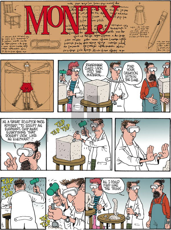 Monty on Sunday June 10, 2018 Comic Strip