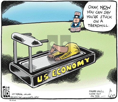 Tom Toles on Tuesday October 14, 2014 Comic Strip