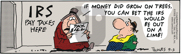 Frank and Ernest on Monday September 5, 2005 Comic Strip