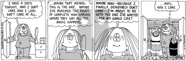 Cathy Classics on Wednesday June 10, 1998 Comic Strip