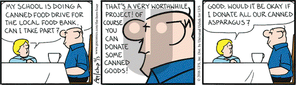 The Born Loser on Saturday September 3, 2016 Comic Strip
