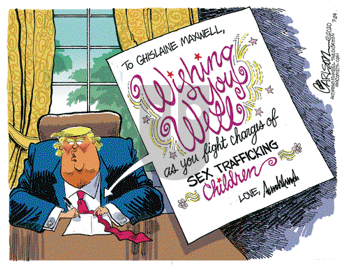 Stuart Carlson on Friday July 24, 2020 Comic Strip