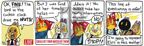 Breaking Cat News on Saturday April 26, 2025 Comic Strip