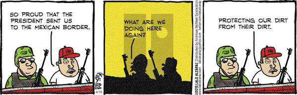 La Cucaracha on Thursday April 19, 2018 Comic Strip