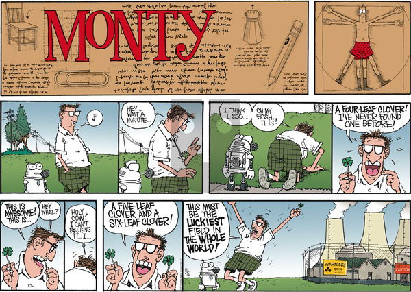 Monty on Sunday August 16, 2015 Comic Strip