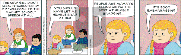 Nancy on Monday October 12, 2020 Comic Strip