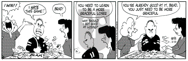 Luann on Monday December 30, 1996 Comic Strip