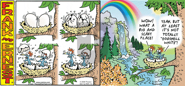 Frank and Ernest on Sunday August 24, 2008 Comic Strip
