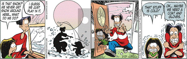 Baldo on Wednesday February 27, 2002 Comic Strip