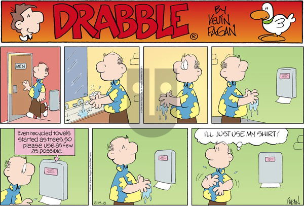 Drabble on Sunday August 19, 2018 Comic Strip
