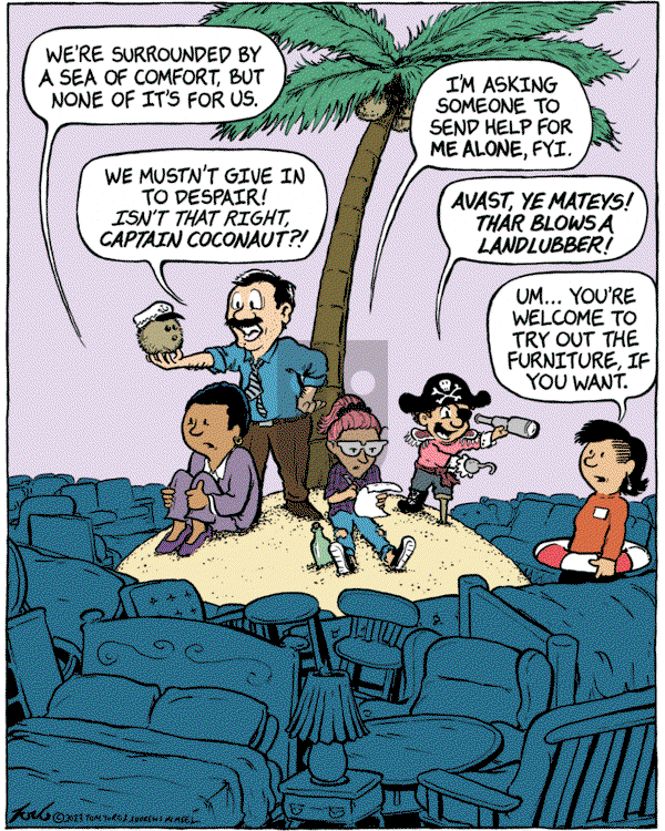 Home Free - Monday April 22, 2024 Comic Strip