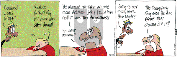 The Knight Life on Saturday December 28, 2013 Comic Strip