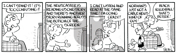 Drabble on Thursday April 28, 2005 Comic Strip
