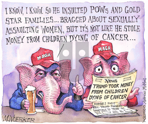 Matt Wuerker on Friday June 9, 2017 Comic Strip