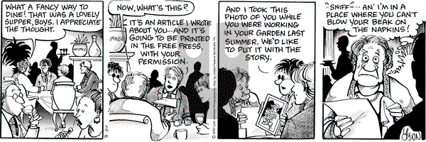 For Better or For Worse on Thursday March 30, 2000 Comic Strip