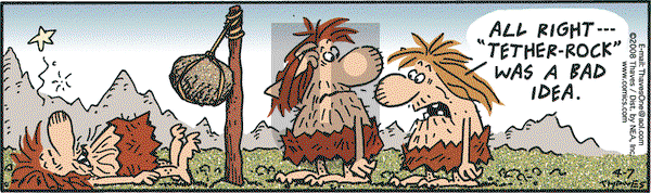 Frank and Ernest on Monday April 7, 2008 Comic Strip