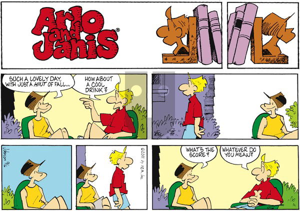 Arlo and Janis on Sunday October 14, 2001 Comic Strip