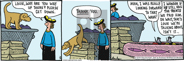 Overboard on Thursday July 11, 2019 Comic Strip