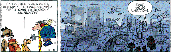 Over the Hedge on Friday November 8, 2013 Comic Strip