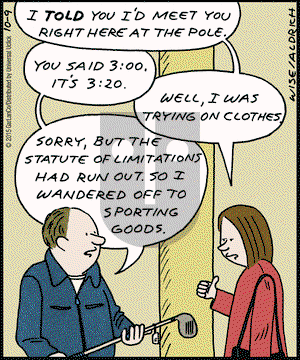 Real Life Adventures on Friday October 9, 2015 Comic Strip