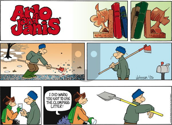 Arlo and Janis on Sunday January 26, 2020 Comic Strip