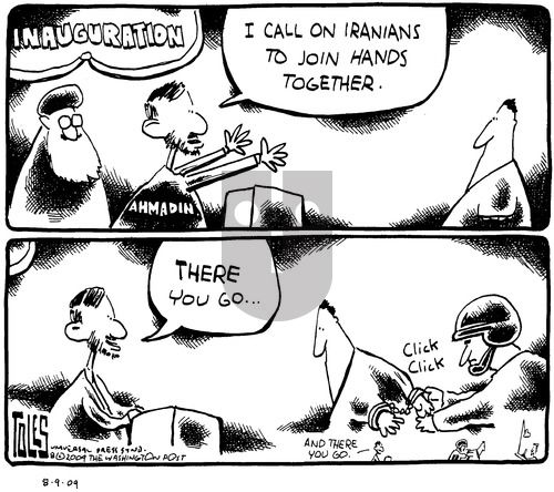 Tom Toles on Sunday August 9, 2009 Comic Strip