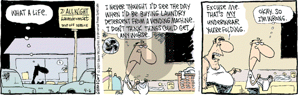 The Duplex on Monday August 27, 2001 Comic Strip