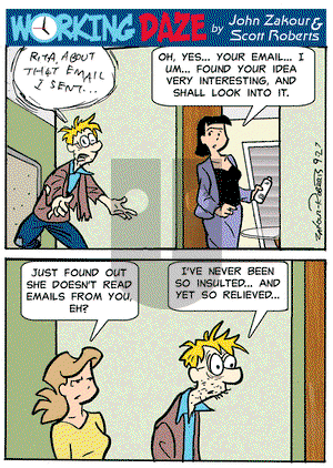 Working Daze - Wednesday August 17, 2022 Comic Strip
