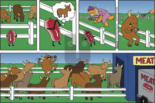 Buni on Monday March 24, 2014 Comic Strip