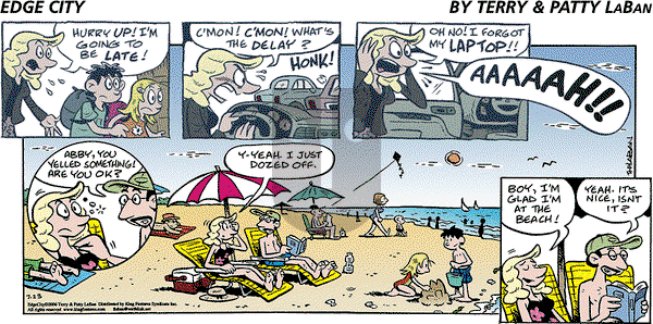 Edge City - Friday July 23, 2021 Comic Strip