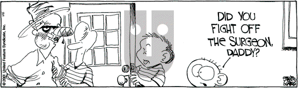 The Buckets on Tuesday January 16, 2001 Comic Strip