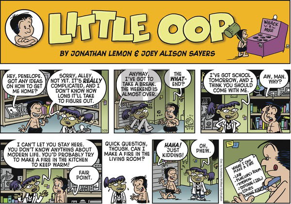 Alley Oop on Sunday March 29, 2020 Comic Strip