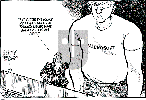 Pat Oliphant on Tuesday February 27, 2001 Comic Strip