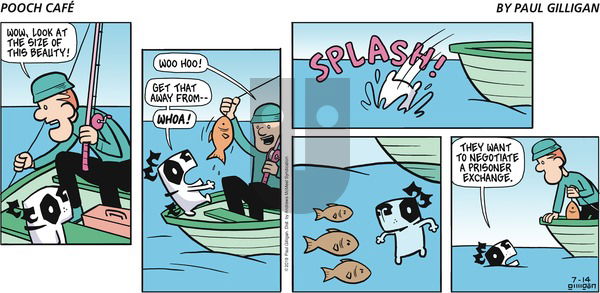 Pooch Cafe on Sunday July 14, 2019 Comic Strip