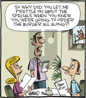 Reality Check on Monday February 10, 2020 Comic Strip