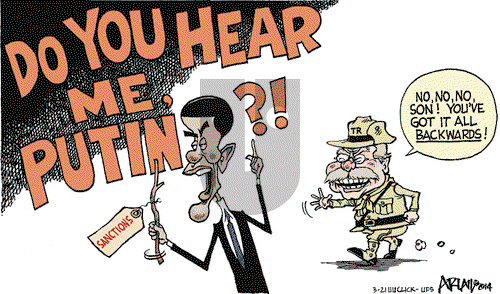 Robert Ariail on Friday March 21, 2014 Comic Strip