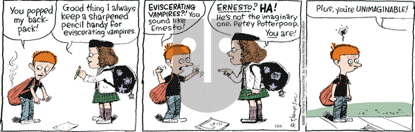 Cul de Sac on Friday October 4, 2019 Comic Strip