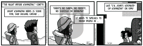 The Boondocks on Wednesday August 1, 2012 Comic Strip