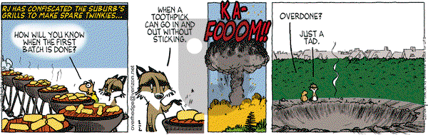 Over the Hedge on Thursday February 2, 2012 Comic Strip