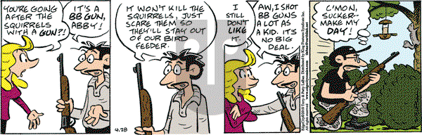 Edge City on Monday April 28, 2025 Comic Strip