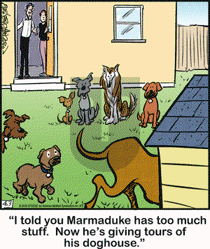Marmaduke - Friday April 3, 2020 Comic Strip