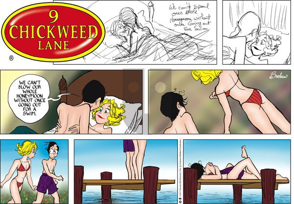 9 Chickweed Lane on Sunday October 8, 2017 Comic Strip