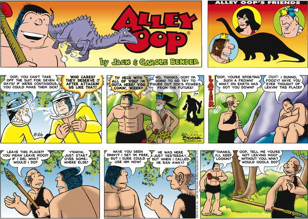 Alley Oop on Sunday August 26, 2018 Comic Strip