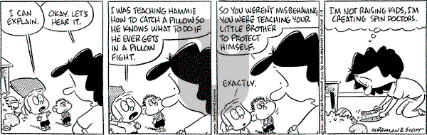 Baby Blues - Wednesday May 9, 2001 Comic Strip