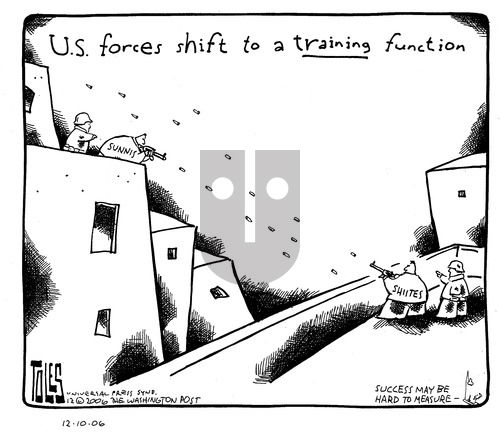 Tom Toles on Sunday December 10, 2006 Comic Strip