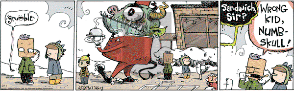 Wallace the Brave on Thursday February 11, 2021 Comic Strip