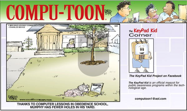 Compu-toon on Sunday December 8, 2013 Comic Strip