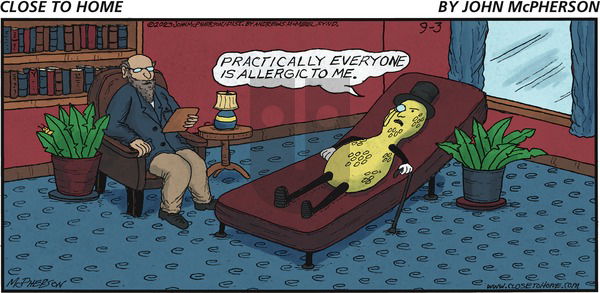 Close to Home on Sunday September 3, 2023 Comic Strip