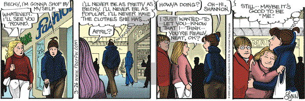 For Better or For Worse on Saturday March 26, 2005 Comic Strip