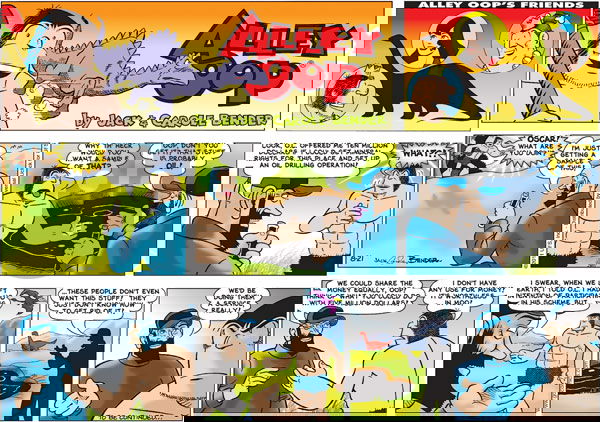 Alley Oop - Sunday August 21, 2011 Comic Strip